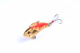 4X 8g Fishing Switchblade Blade VIBE VIB Metal Lures 50mm - Low Angle