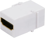 Keystone HDMI Jack HDMI Insert Connector Female to Female Coupler Adapter - Front View