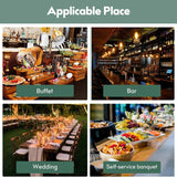8L Commercial Restaurant Buffet Beverage Juice Beverage Dispenser Drink Container Gold - Close-Up Angle