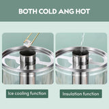 16L Commercial Restaurant Buffet Beverage Juice Beverage Dispenser Drink Container Gold - Rear View