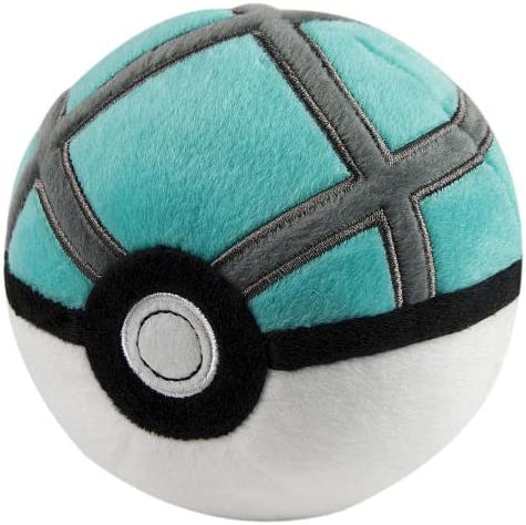 WCT Pokemon 5 Plush Pokeball Net Ball with Weighted Bottom