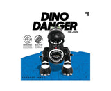 Sharper Image - RC Robotic Robotosaur Mini - Black - Top-Down View