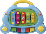 Peppa Pig My First Pink Piano Toy - Top-Down View