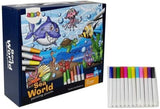 Sea World Painting Puzzle 24 Pieces - Front View