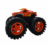 Friction Powered Orange Bison Monster Truck for Children 1:16 Scale 3+ - Front View