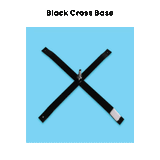 Open Teardrop Flag Banner - Top-Down View