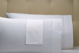 2 x KING SIZE HOTEL QUALITY  PILLOW CASES WITH FREE DELIVERY - Front View