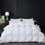 Hotel Quality 400 Gsm Microfibre Duvet Insert with Box Stitching - Queen size 210cm x210 cm - Front View