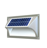 Solar Step Light ??Warm White with Silver Case