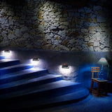 Solar Step Lights - Top-Down View