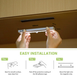 Portable Fall Prevention Sensor Strip Light - Top-Down View