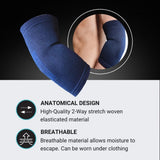 MX Health Standard Elasticated Elbow Support - Medium - Side View