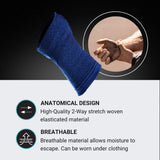 MX Health Standard Elasticated Hand Support - Large - Front View