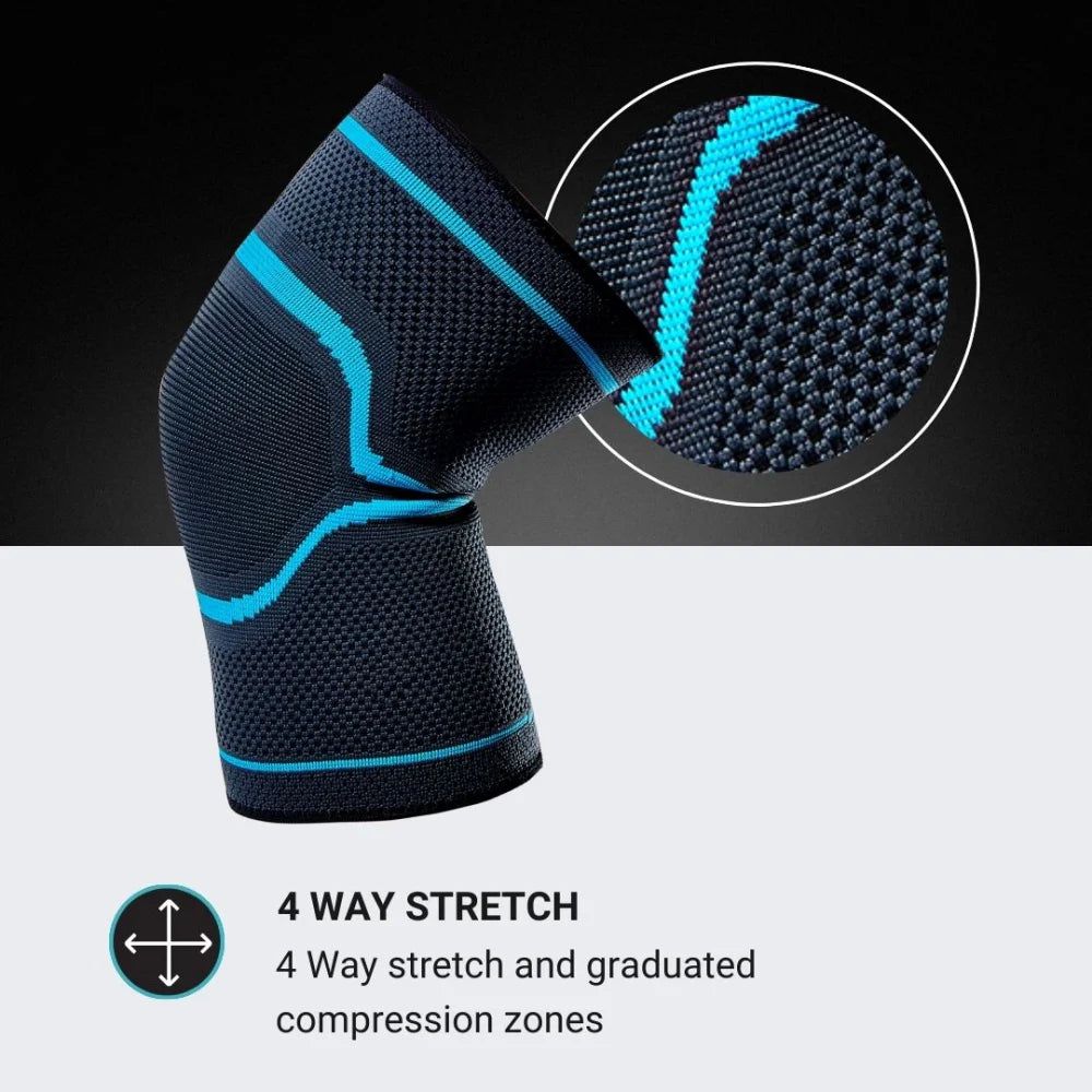 MX Health Premium Elasticated Knee Support - Large