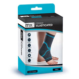 MX Health Premium Elasticated Ankle Support - Large - Rear View