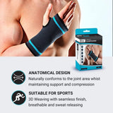 MX Health Premium Elasticated Hand Support - Extra Large - Top-Down View
