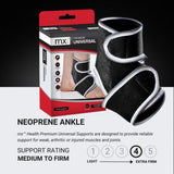 mx Premium Universal Support | Ankle - S/M/L - Front View