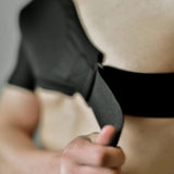 Thermal Compression Support Shoulder Uni - Top-Down View