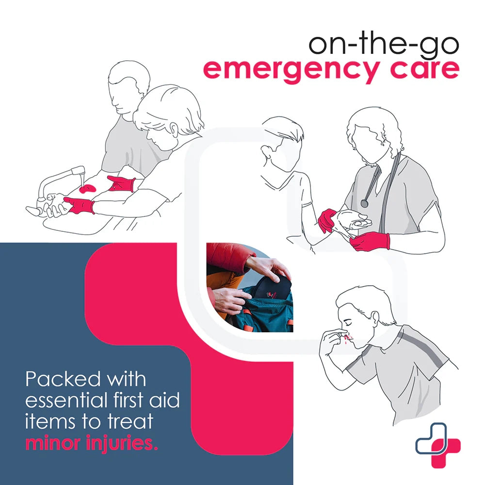 mx Health Minimedic On-The-Go |  First Aid Kit
