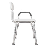 Bath Transfer Bench With Adjustable Height - Side View