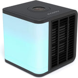Evapolar evaLIGHT Plus Portable Air Cooler and Humidifier with Colorful LED Light, USB-Powered Personal Cooling Fan for Home and Office - Black (EV-1500)