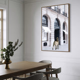 Interior Ave - Catwalk - 90cm x 60cm White Framed Artwork - Side View