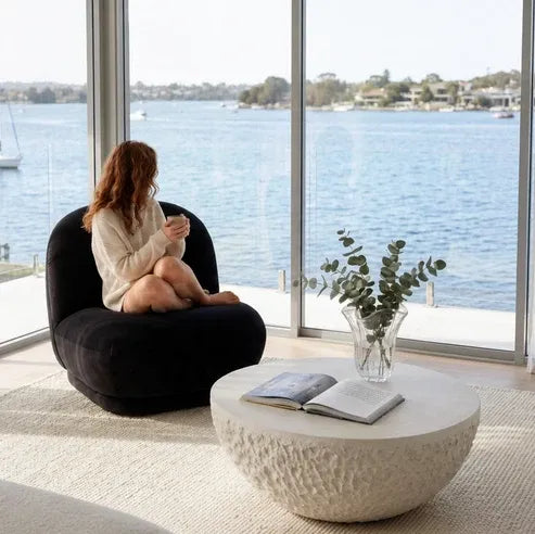Interior Ave - Lunar Stone Coffee Table - Fossil