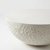 Interior Ave - Lunar Stone Coffee Table - Fossil - Front View