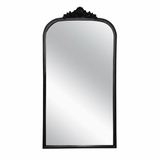 Interior Ave - Helena Leaner Mirror - Black - Top-Down View