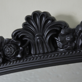 Interior Ave - Helena Leaner Mirror - Black - 45-Degree Angle