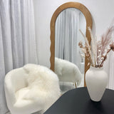 Interior Ave - Luna - Oak - Large Full Length Mirror - Front View