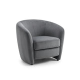 Interior Ave - Marlowe Accent Chair - Ocean - Front View