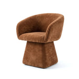 Interior Ave - Merlo Swivel Chair - Cinnamon - Front View