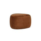 Interior Ave - Cove Pebble Ottoman - Cinnamon - Front View