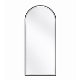 Interior Ave - Halo Arched Floor Length Mirror – Black | Signature Series