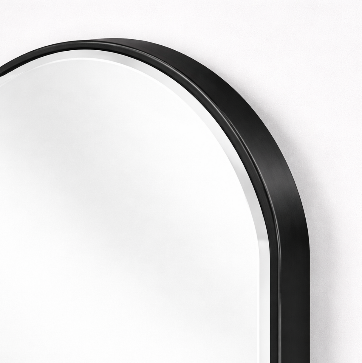Interior Ave - Halo Arched Floor Length Mirror – Black | Signature Series