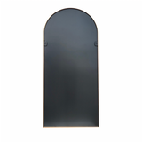 Interior Ave - Halo Arched Floor Length Mirror – Gold | Signature Series - 45-Degree Angle