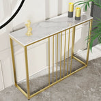 Interior Ave - Aurelia Hallway Console Table - Gold - 120cm