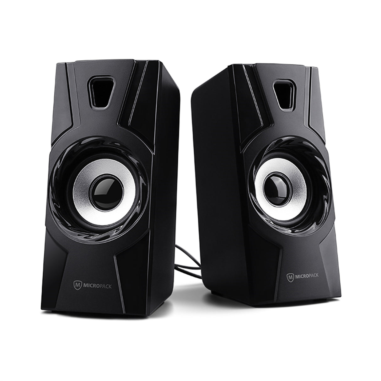 Compact USB Stereo Speakers with Subwoofer for Enhanced Computer Audio