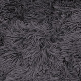Pawfriends Dog Pet Cat Mat Puppy Warm Soft Cotton Washable Reusable Calming Bed Dark Gray