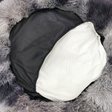 Pawfriends Pet Dog Cat Calming Bed Warm Soft Plush Sleeping Kennel Removable Washable 120cm - 45-Degree Angle