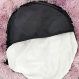 Pawfriends Dog Pet Cat Calming Bed Beds Large Mat Comfy Puppy Fluffy Donut Cushion Plush 70 - 45-Degree Angle