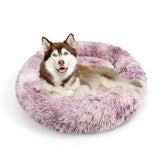 Pawfriends Dog Pet Cat Calming Bed Beds Large Mat Comfy Puppy Fluffy Donut Cushion Plush 70 - Rear View