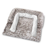 Pet Sofa Bed Dog Calming Sofa Cover Protector Cushion Plush Mat M - 45-Degree Angle
