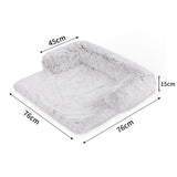 Kids Pet Sofa Bed Dog Cat Calming Waterproof Sofa Cover Protector Slipcovers S - Front View