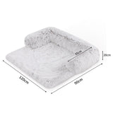 Kids Pet Sofa Bed Dog Cat Calming Waterproof Sofa Cover Protector Slipcovers XL - Front View