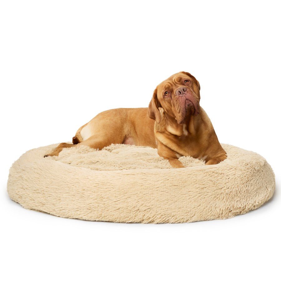 Fur King Nap Time Calming Dog Bed - XXL -Brindle