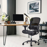 Mech Ergonomic Mesh Executive Chair with 2D Armrest - 45-Degree Angle