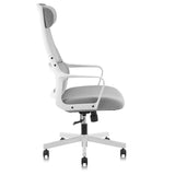 JAIR High Back Office Task Chair In Grey - Front View