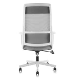 JAIR High Back Office Task Chair In Grey - Side View